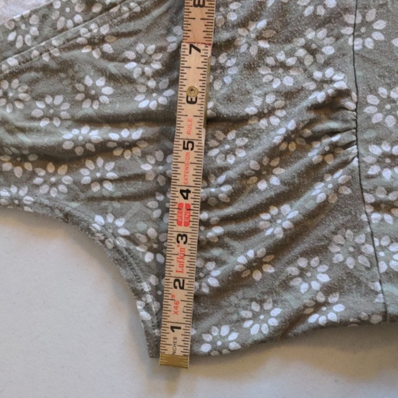 LLBean Size L Pet Sleeveless One Piece Floral Print Dress - Picture 9 of 11